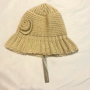 Mohair wool blend hat